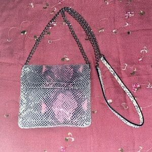 Banana Republic Exotic cow leather,crossbody Bag.